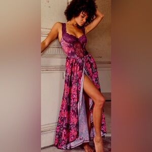 Free People Intimately Bad For You Maxi Bodysuit